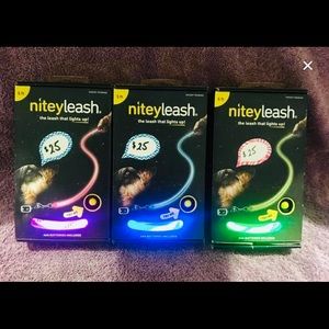 Light up dog leash